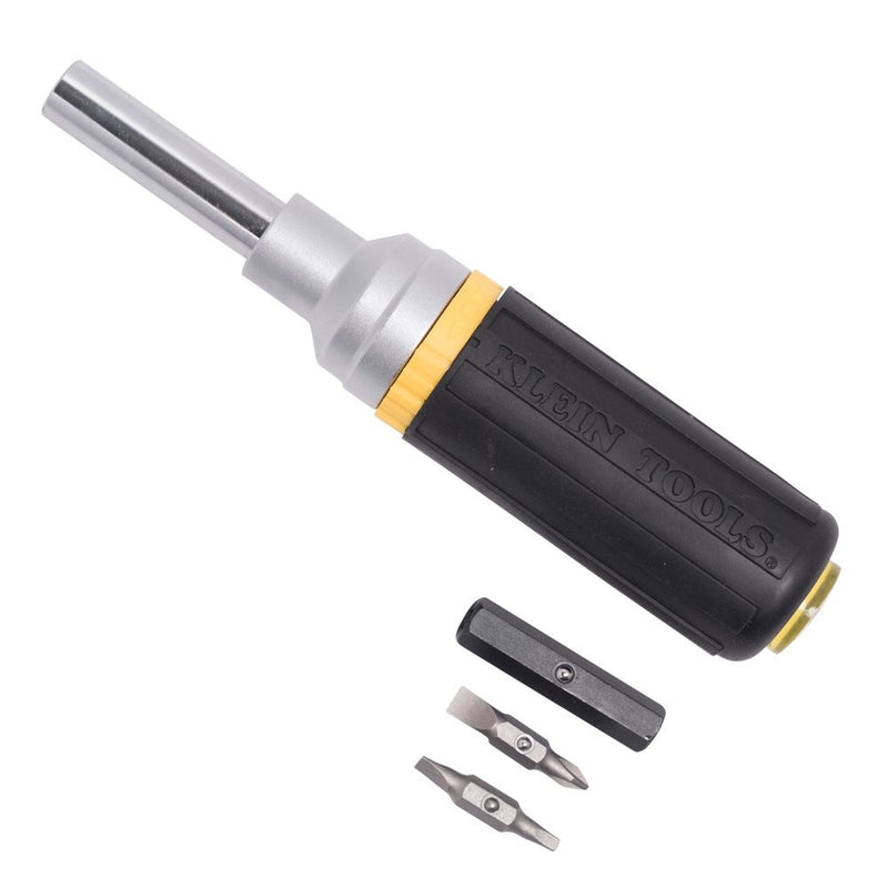 Multi-Bit Screwdriver / Nut Driver, 6-in-1, Ratcheting