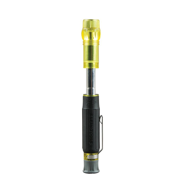 HVAC Pocket Screwdriver, 3-in-1, Phillips, Slotted, Schrader Bits