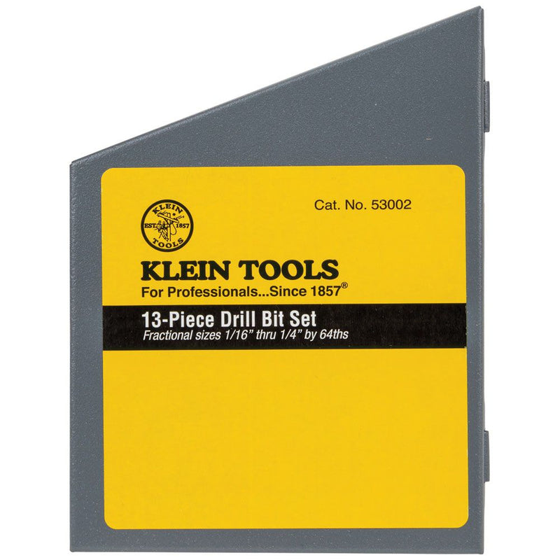 Regular-Point Drill-Bit Set, 13-Piece