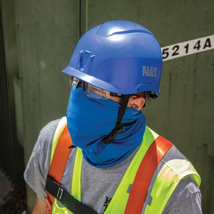 Safety Helmet, Non-Vented-Class E, Blue