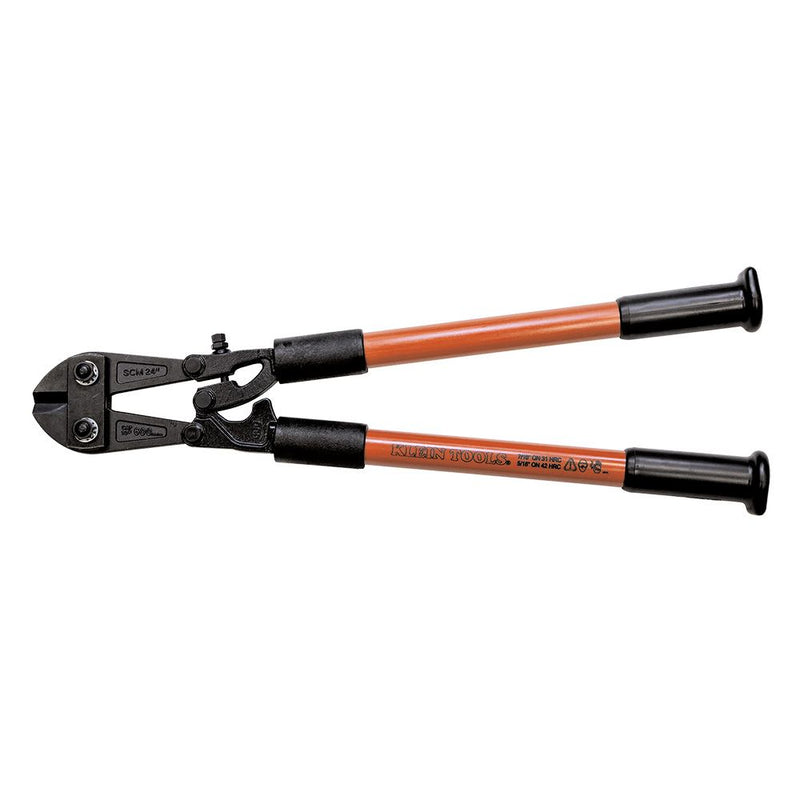Bolt Cutter, Fiberglass Handle, 24-Inch