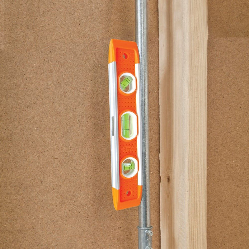 Torpedo Level, 3 Vial, 9-Inch