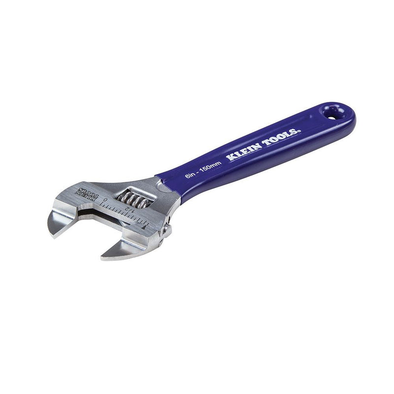 Slim-Jaw Adjustable Wrench, 6-Inch