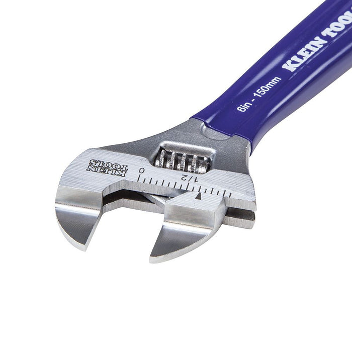Slim-Jaw Adjustable Wrench, 6-Inch