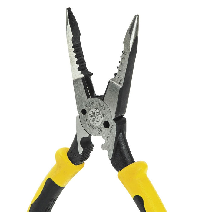 Pliers, All-Purpose Needle Nose Pliers with Crimper, 8.5-Inch