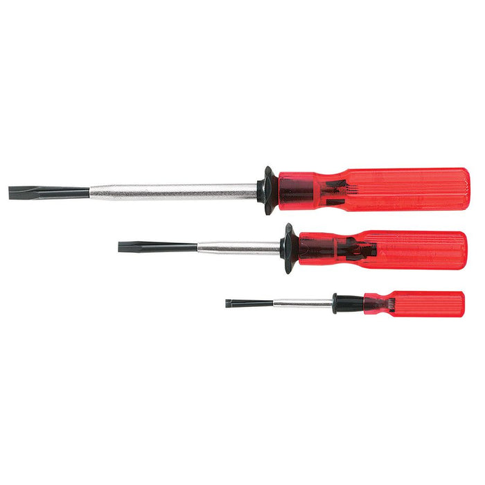 Screwdriver Set, Slotted Screw Holding, 3-Piece